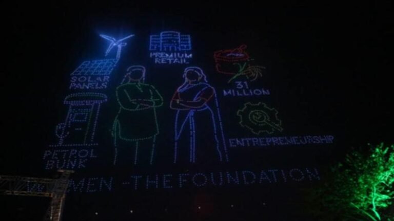 3,000 ड्रोन का खास डिस्प्ले आयोजित, गिनीज वर्ल्ड रिकॉर्ड में नाम दर्ज