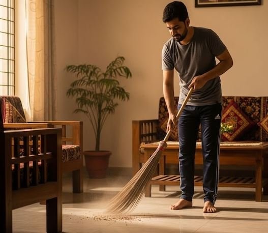 पुरुषों का घर में झाड़ू-पोछा करना शुभ है या अशुभ, क्या माता लक्ष्मी हो जाती हैं नाराज?