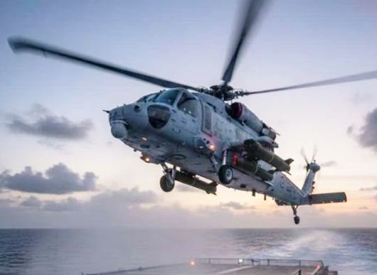 आईएनएस हंसा पर दूसरी एमएच-60आर रोमियो मल्टी-रोल हेलीकॉप्टर लॉन्च