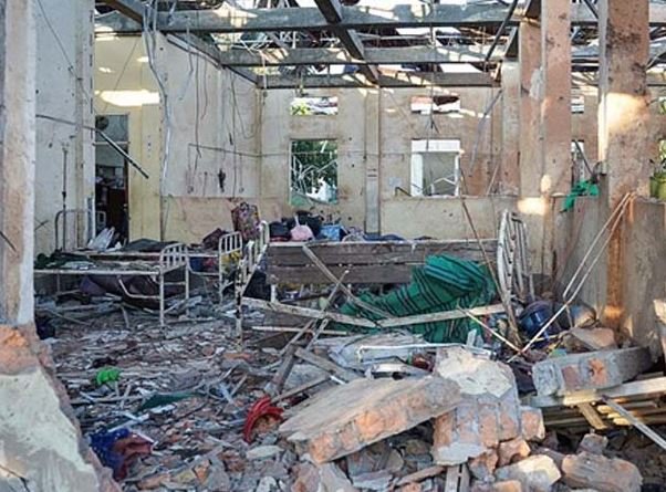 म्यांमार में सैन्य जुंटा ने किया अस्पताल पर हवाई हमला, 31 की मौत, 70 घायल