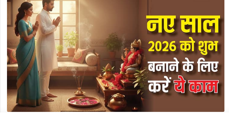 नए साल 2026 के पहले दिन कर लीजिए ये काम, पूरे साल दुर्भाग्य रहेगा दूर